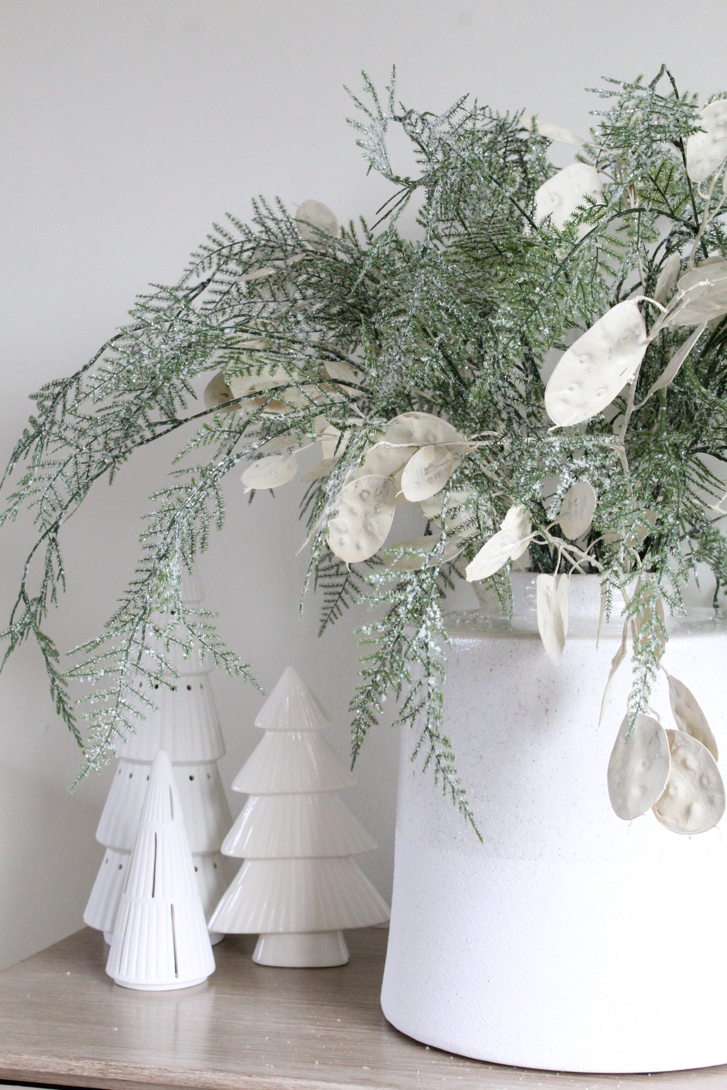 Faux Frosty White Bouquet