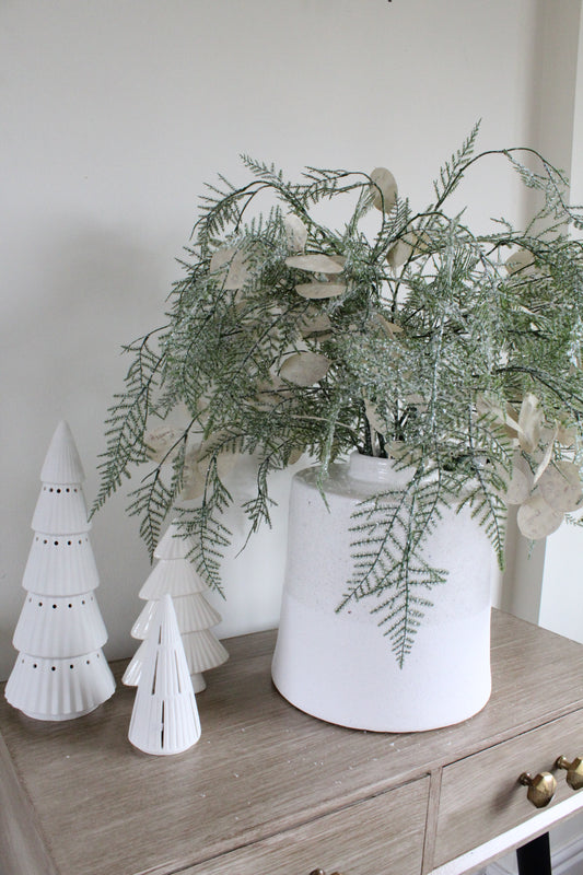 Faux Frosty White Bouquet