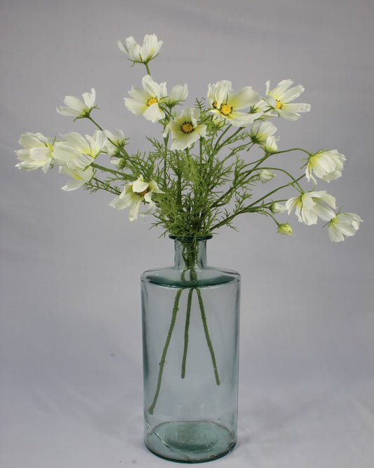 Faux White Cosmos Spray